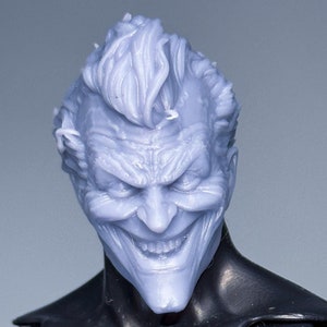 1/12 & 1/10 Scale Bespoke Sculpted Head – Eccentric Criminal Figure Sculpt