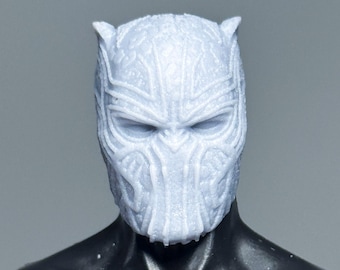 1/12 op maat gemaakte gebeeldhouwde hoofdheld Panther King Killer
