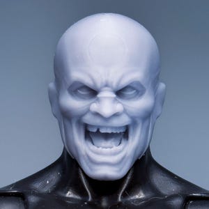 1/12 Scale Bespoke Sculpted Head – Evil Tactical Marksman Sculpt Comic