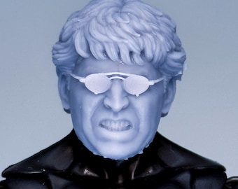 1/12 Bespoke Sculpted Head Spider octopus Alfred Molina angry