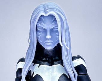 1/12 1/10 3D-geprint hoofdbeeldhouwwerk Witchblade