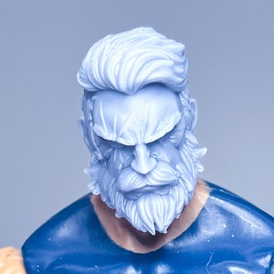 1/12 Scale Bespoke Sculpted Head – Futuristic Mutant Soldier Sculpt