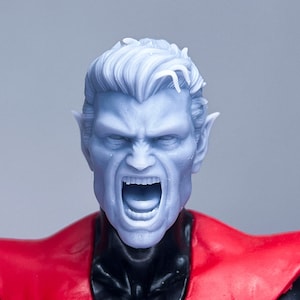 1/12 Bespoke Sculpted Head Heroic Teleporting Mutant Scream