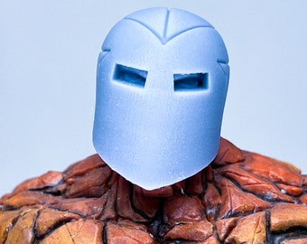 1/12 Bespoke Sculpted Head Fantastic Rock Thing Helmet