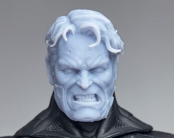 1/12 Bespoke Sculpted Head Bat Hero Bruce Mezco