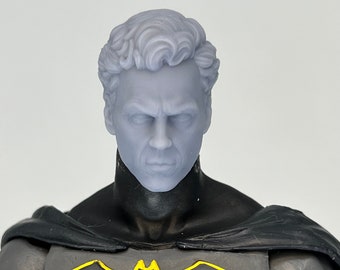1/12 1/10 Bespoke Sculpted Head Michael Keaton "Bruce"