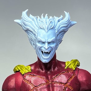 1/12 & 1/10 Scale Bespoke Sculpted Head – Infernal Devil Lord Sculpt