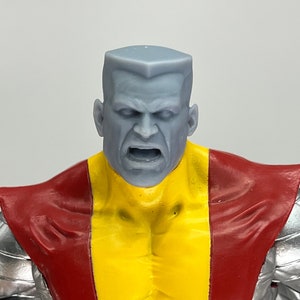 1/12 Bespoke Sculpted Head Mutant Steel Skinned Hero