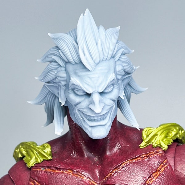 1/12 1/10 3D gedruckter Kopf skulptur Mephistopheles Teufel Modern