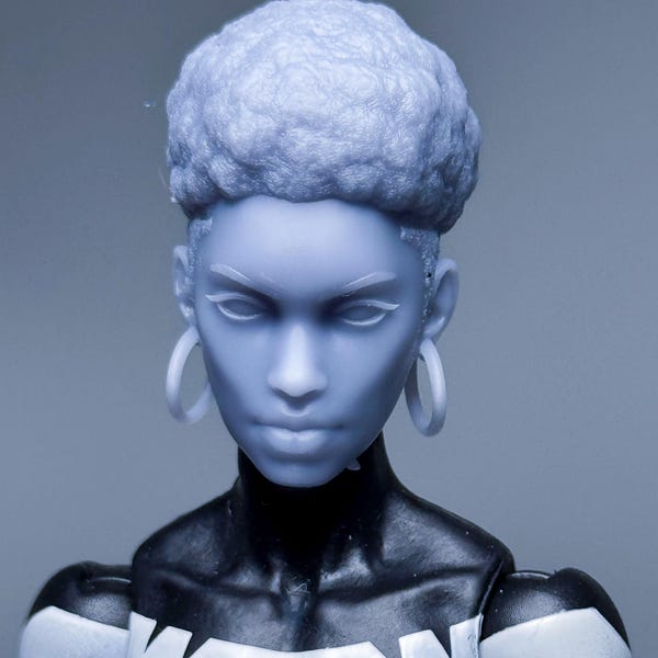1/12 1/10 Bespoke Sculpted Head Vixenus Animal lady Modern