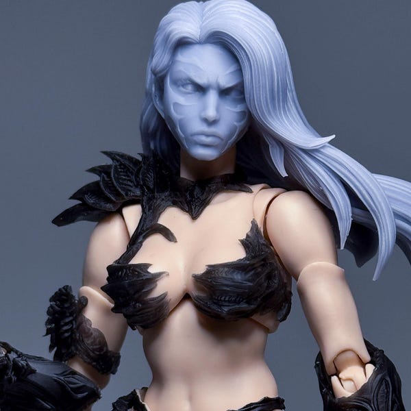1/12 Scale Bespoke Sculpted Kit – witch Warrior Armor
