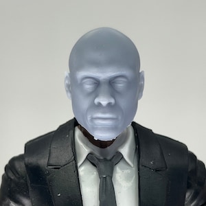 1/12 Bespoke Sculpted Head Lance Reddick