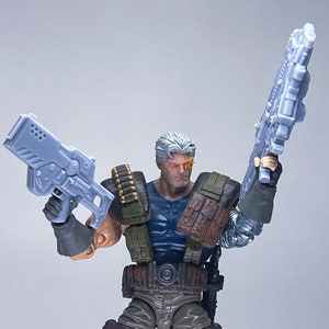 1/12 Scale Bespoke Sculpted Accessories – Futuristic Mutant Soldier Blaster Pack