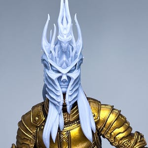 1/12 Scale Bespoke Sculpted Head – Undead Warrior