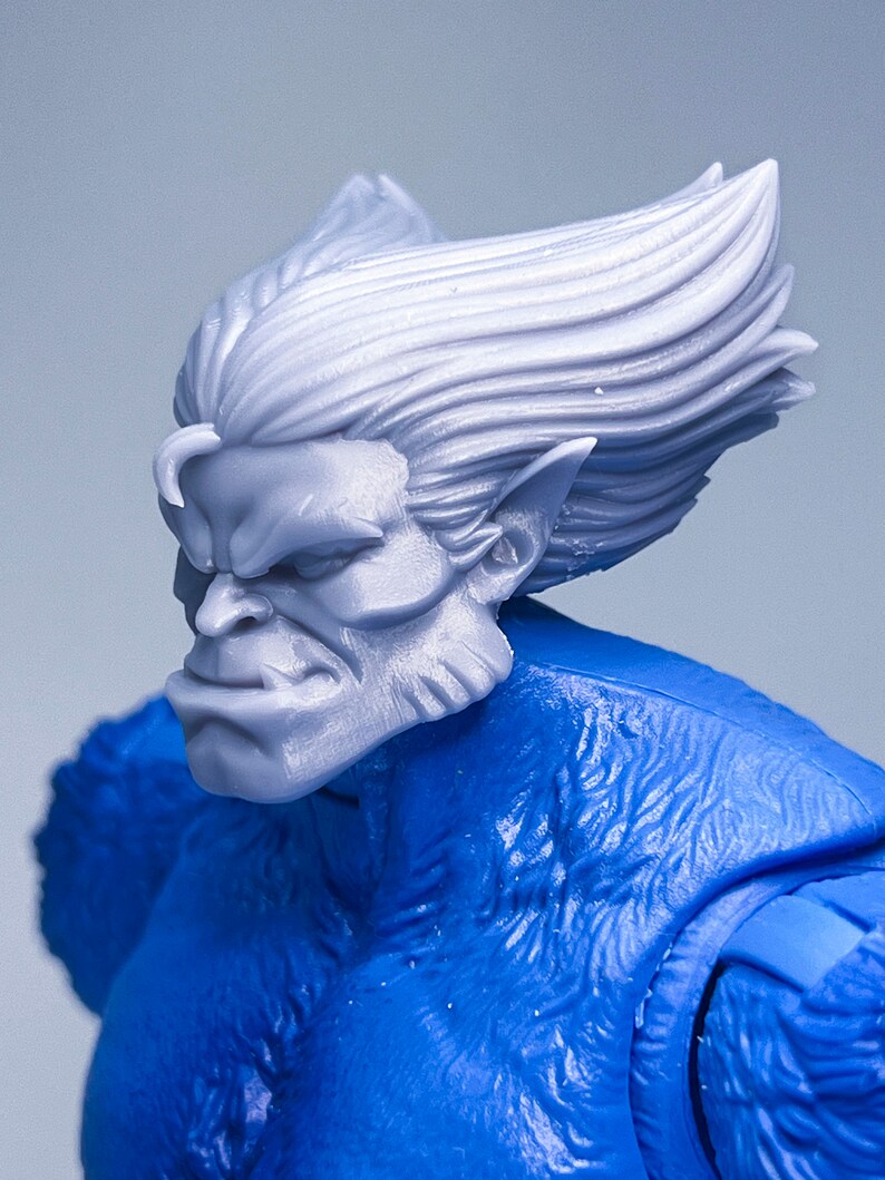 1/12 Scale Bespoke Sculpted Head – Furry Mutant Hero 1997 Style - Etsy