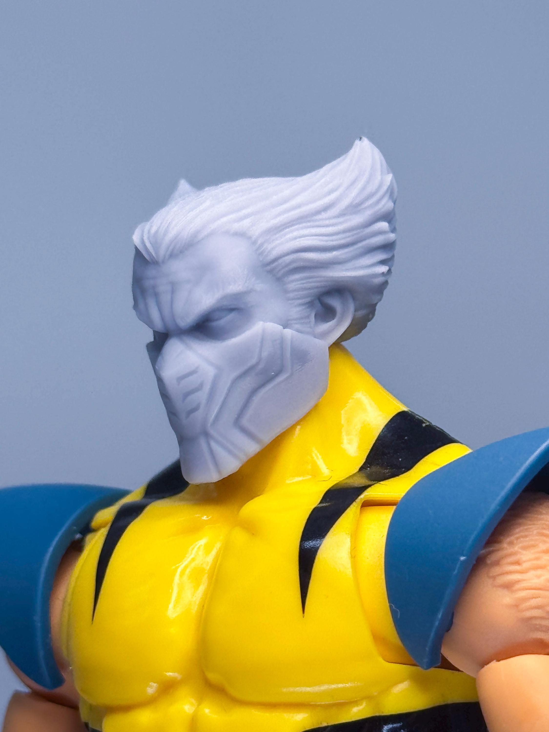 1/12 Bespoke Sculpted Head Mutant Canadian Hero Ultimate V2 - Etsy