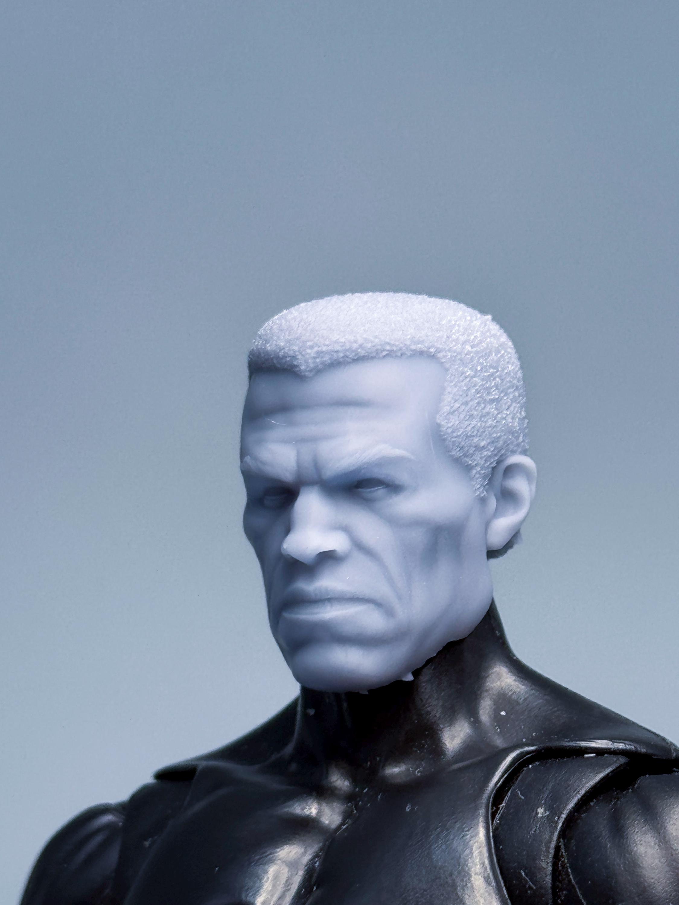 1/12 Scale Bespoke Sculpted Head – Blue Marvellous Hero - Etsy