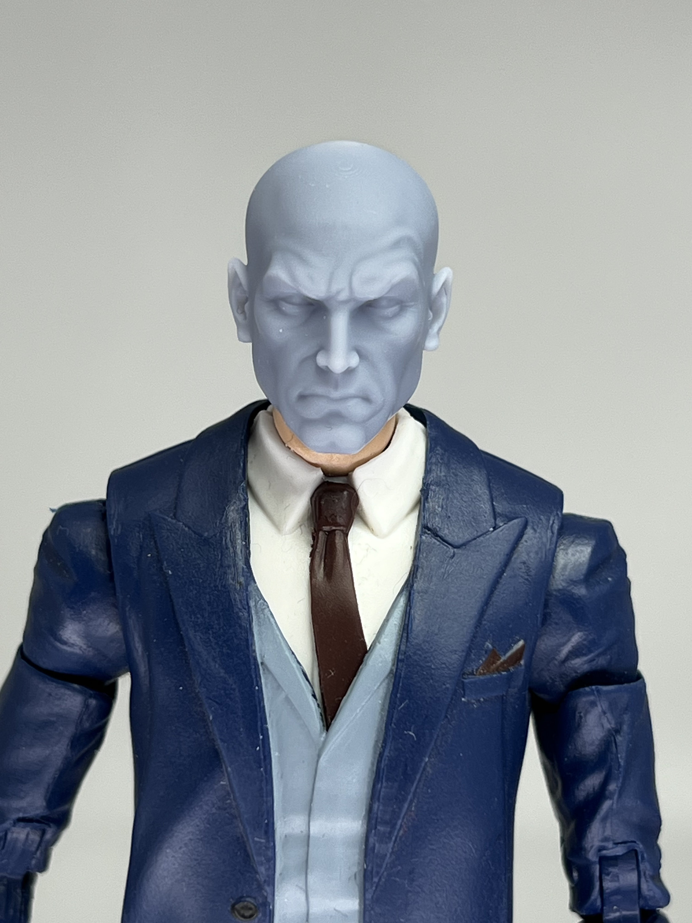 1/12 Bespoke Sculpted Head Psychic Mutant Professor - Etsy