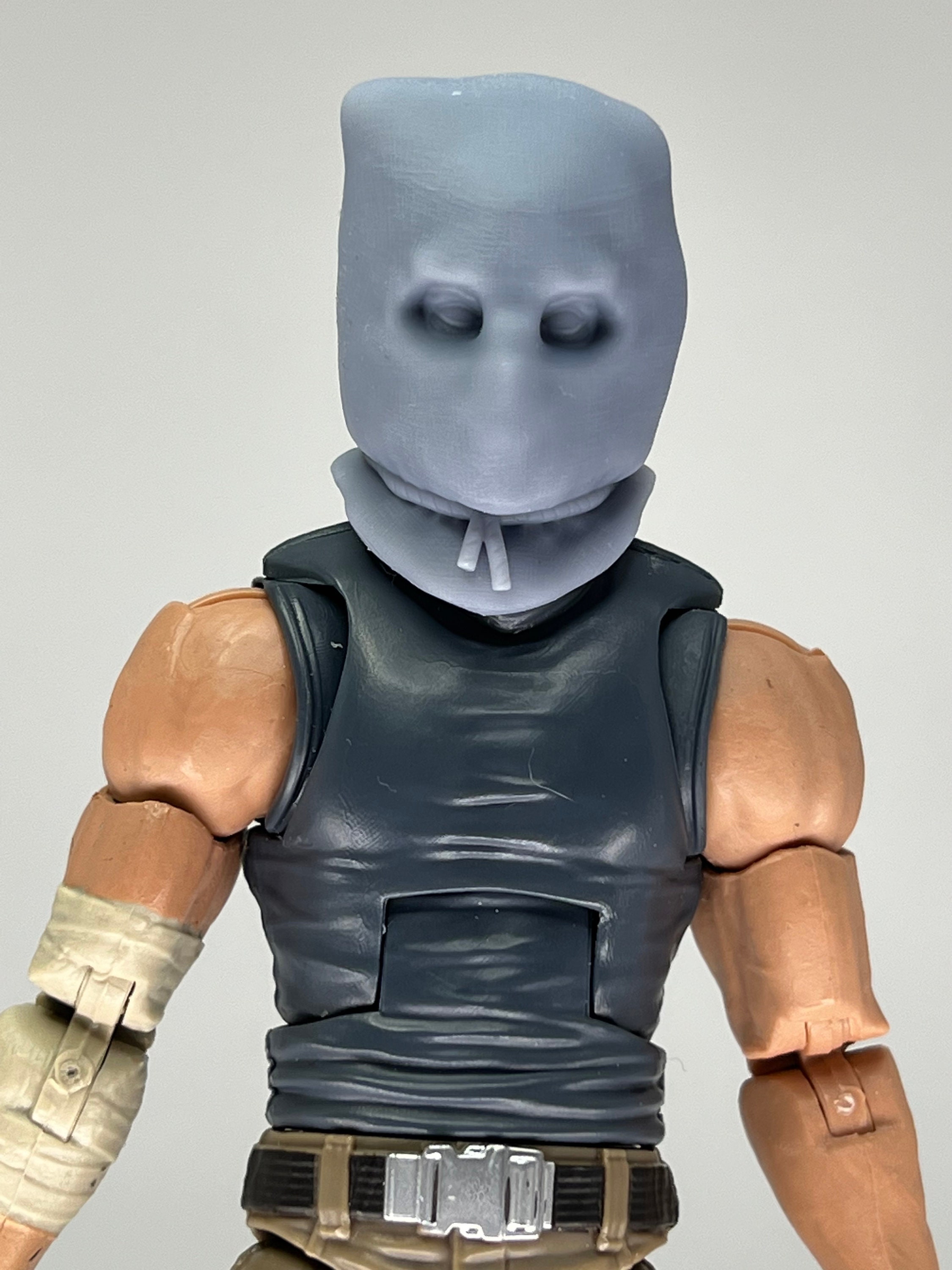 112 3D Printed Head Sculpt Dr Salvador Chainsaw Guy RE4 - Etsy