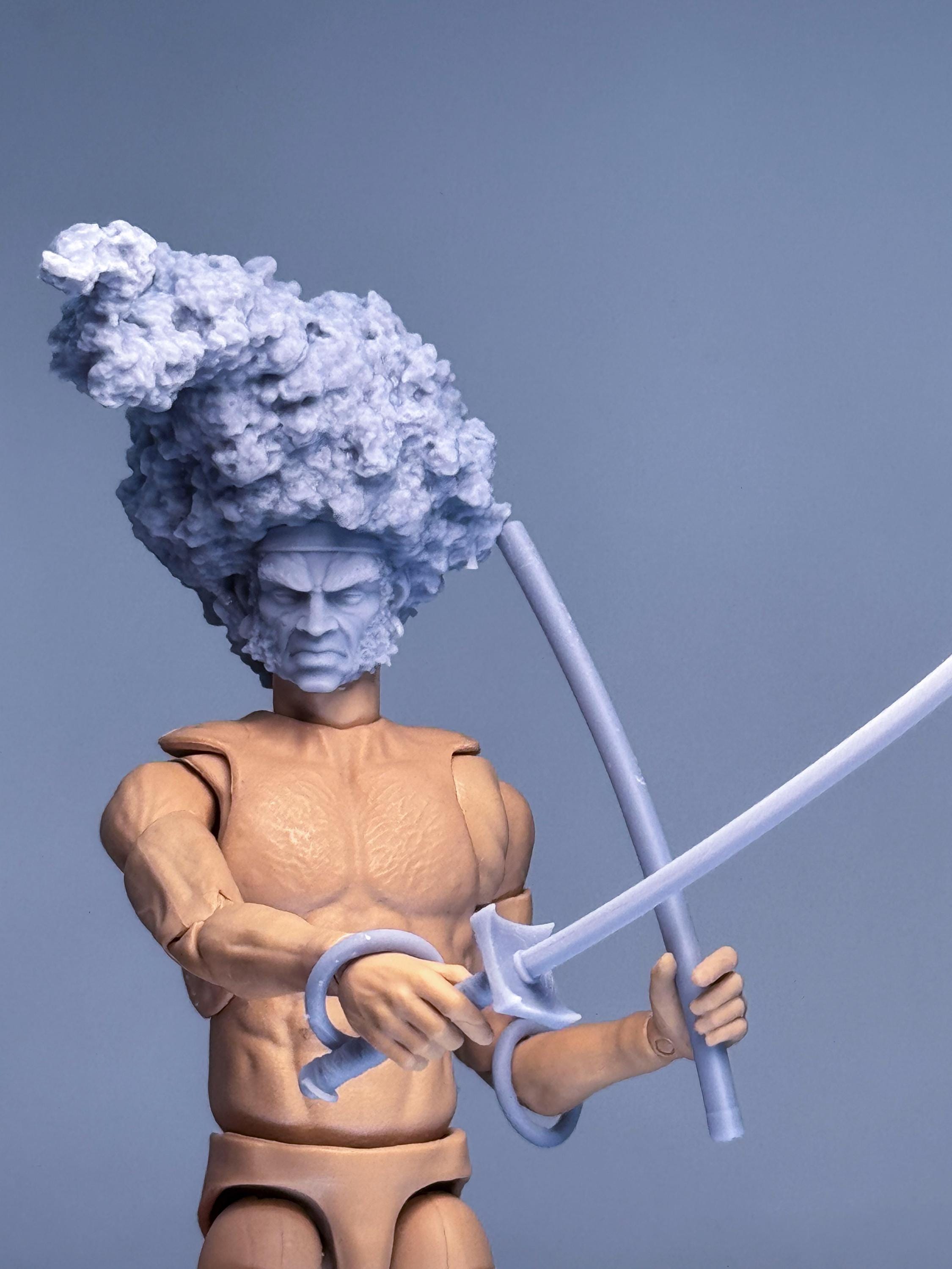 Afro Samurai Figure - Etsy UK