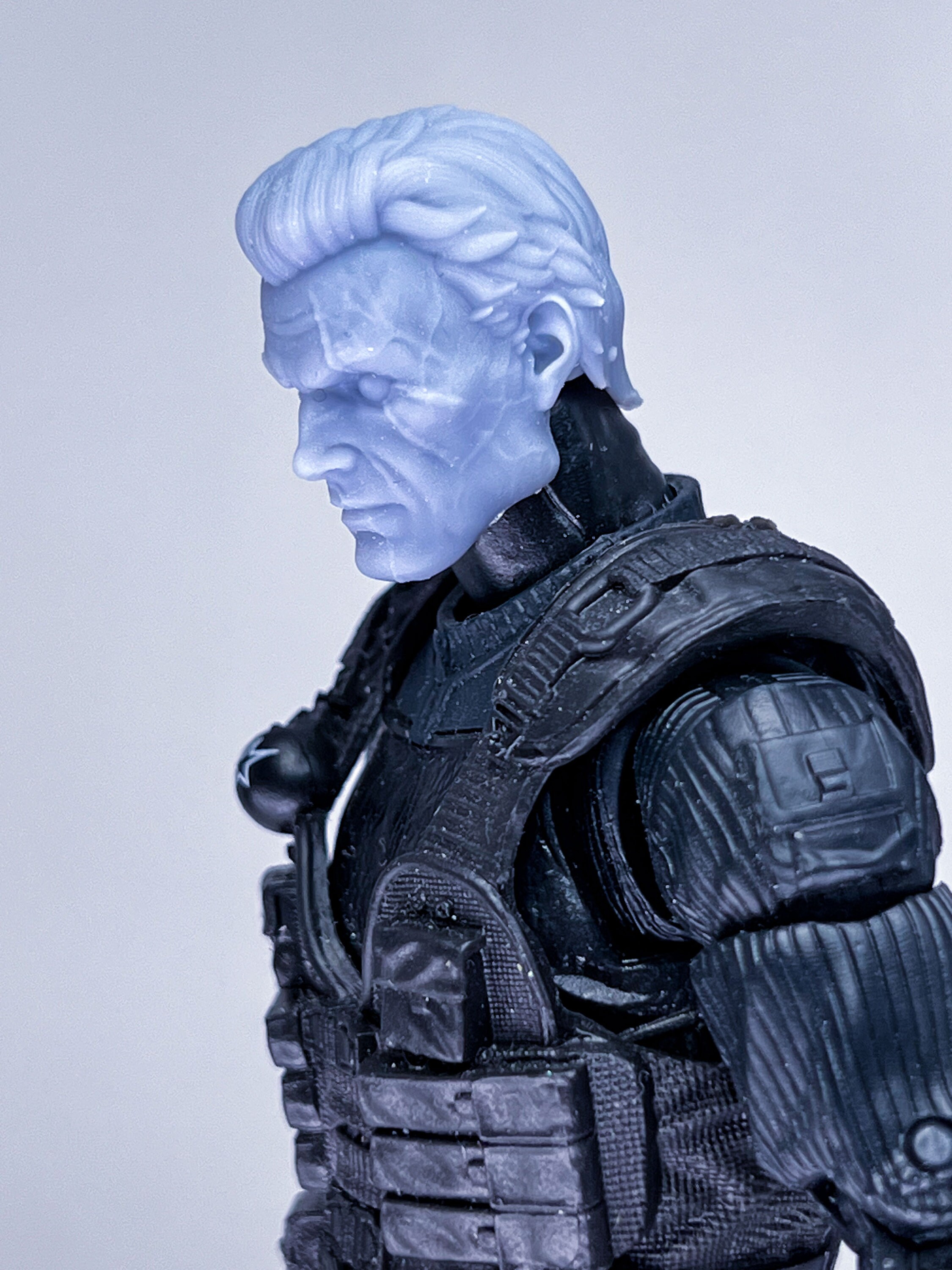 1/12 Bespoke Sculpted Head American Hero Joe Scared Ninja - Etsy