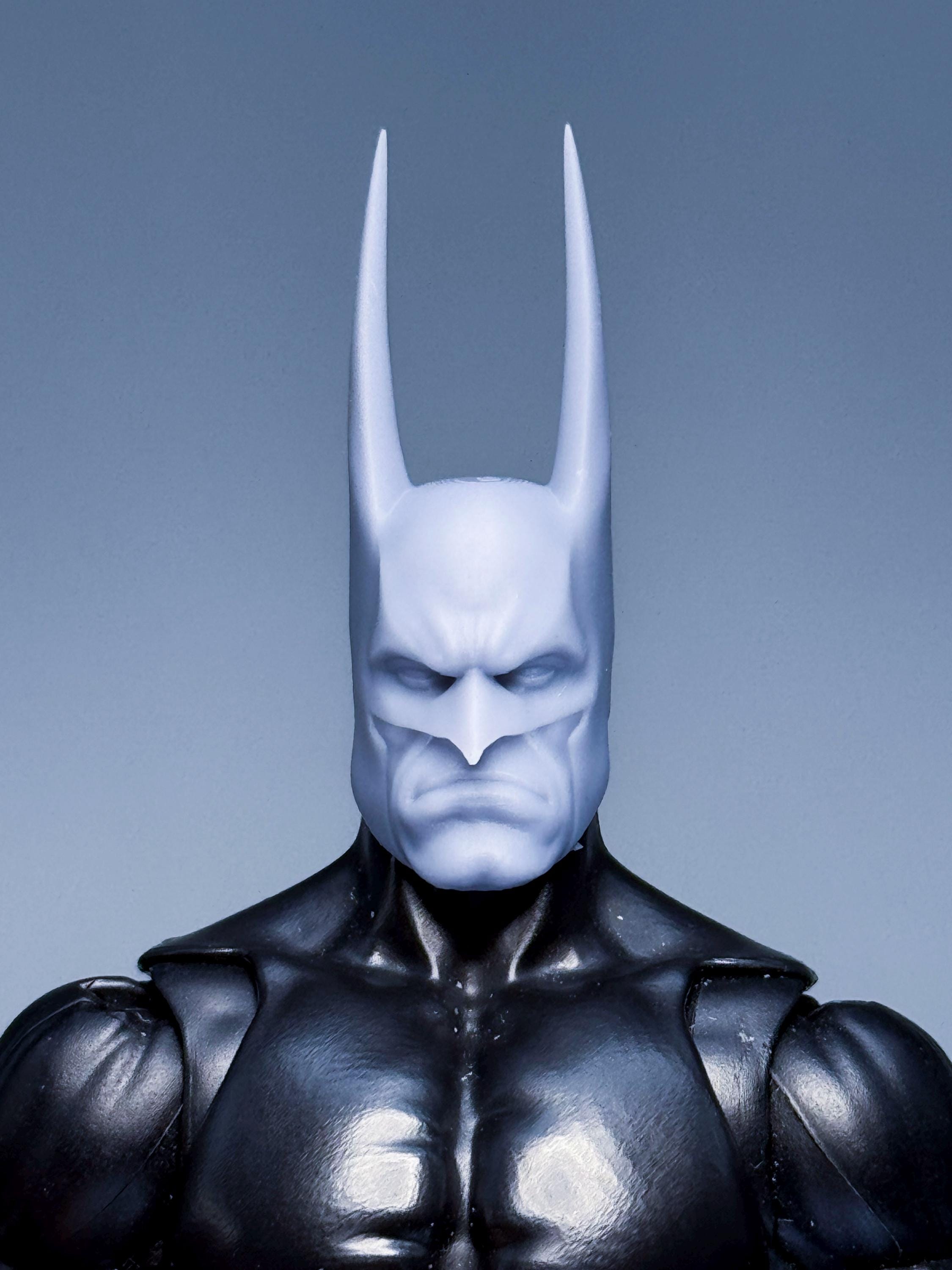 1/12 Bespoke Sculpted Head Bat Vigilante Kelley Jones Style - Etsy