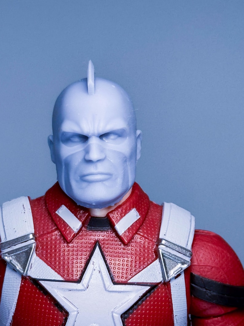 Mohawk Stern Ritter 1/12 Scale Bespoke Sculpted Head – Russian Solider Hero (comic Book) - Etsy