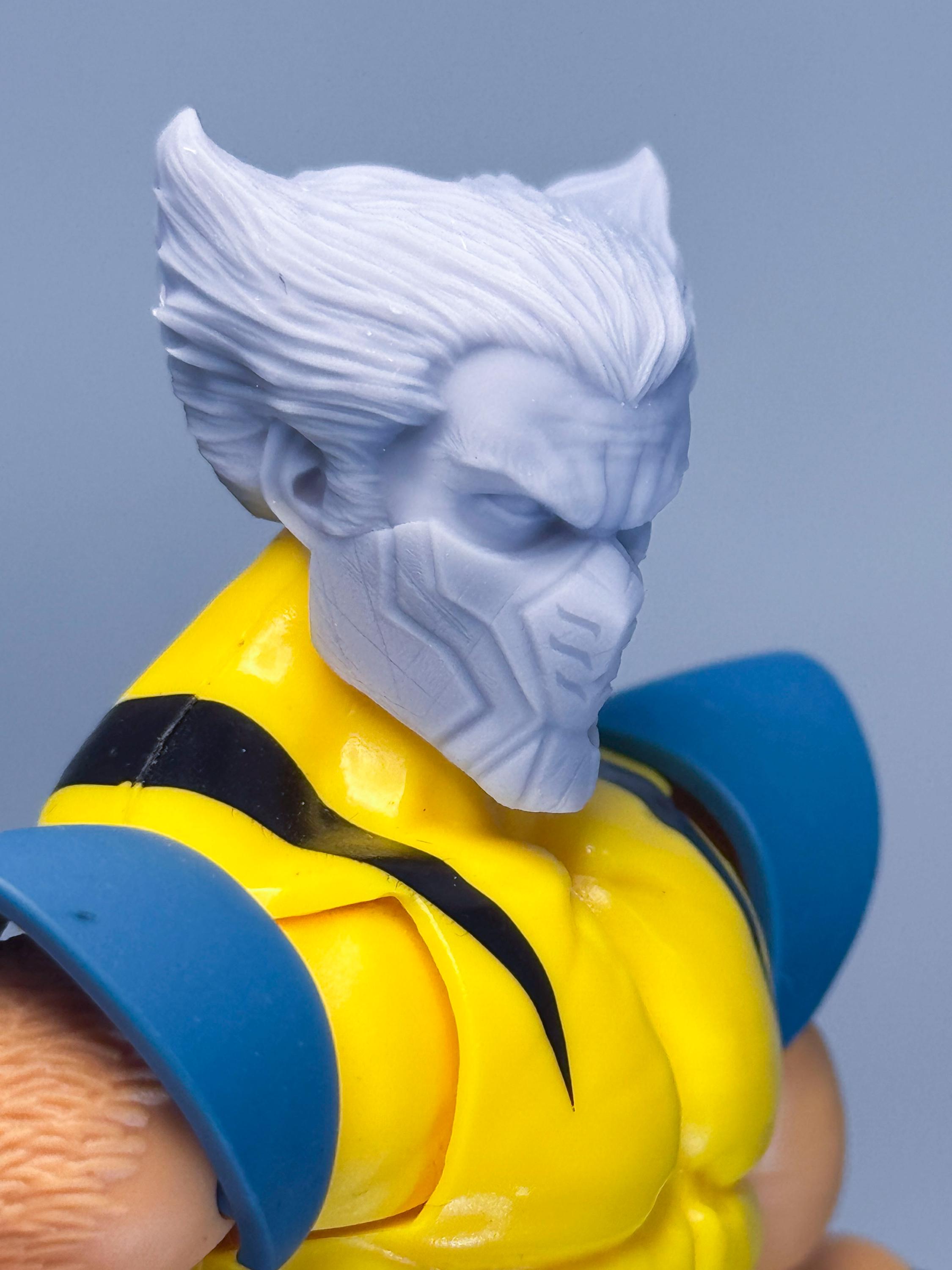 1/12 Bespoke Sculpted Head Mutant Canadian Hero Ultimate V2 - Etsy