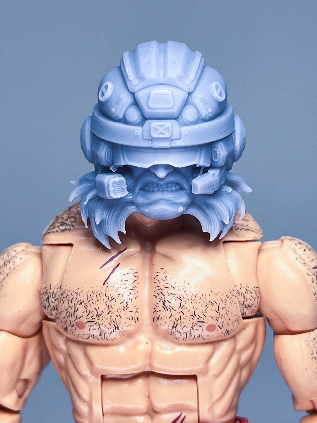1/12 Bespoke Sculpted Head Mutant Canadian Hero Weapon - Etsy