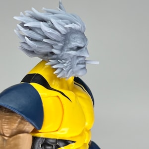 1/12 Scale Bespoke Sculpted Head – Battle-damaged Mutant Hero Sculpt - Etsy