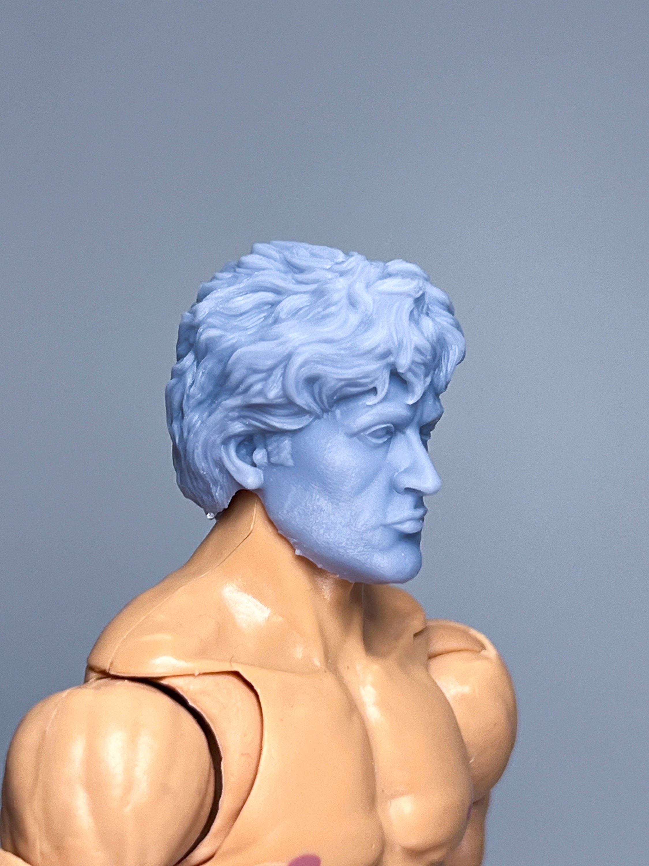 1/12 特注ヘッド シルベスター・スタローン ロッキー・バルボア - Etsy 