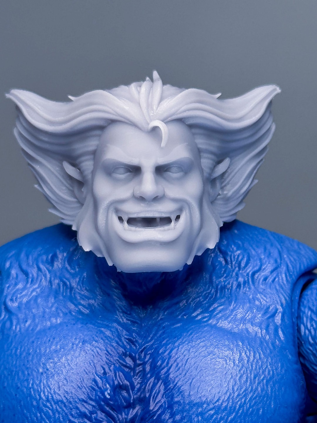 1/12 Scale Bespoke Sculpted Head – Animated Furry Mutant Hero Sculpt - Etsy