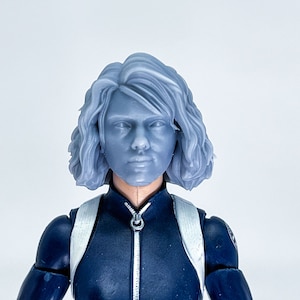 1/12 Bespoke Sculpted Head Scarlett Johansson Spider Assassin