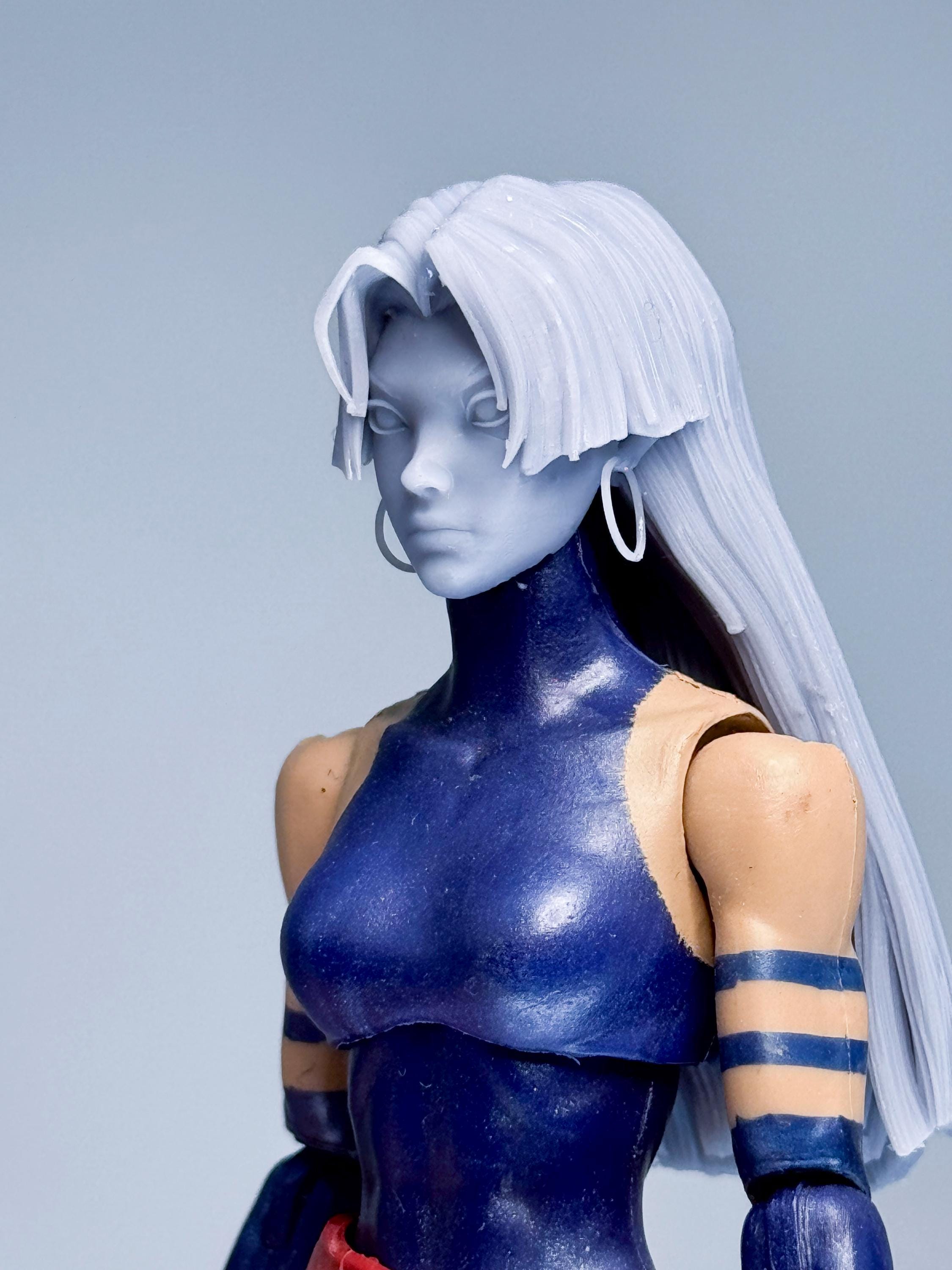 1/12 Scale Bespoke Sculpted Head – Telekinetic Mutant Hero Sculpt - Etsy