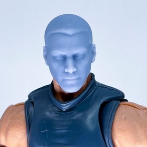 1/12 Bespoke Sculpted Head sculpt Cop Keanu