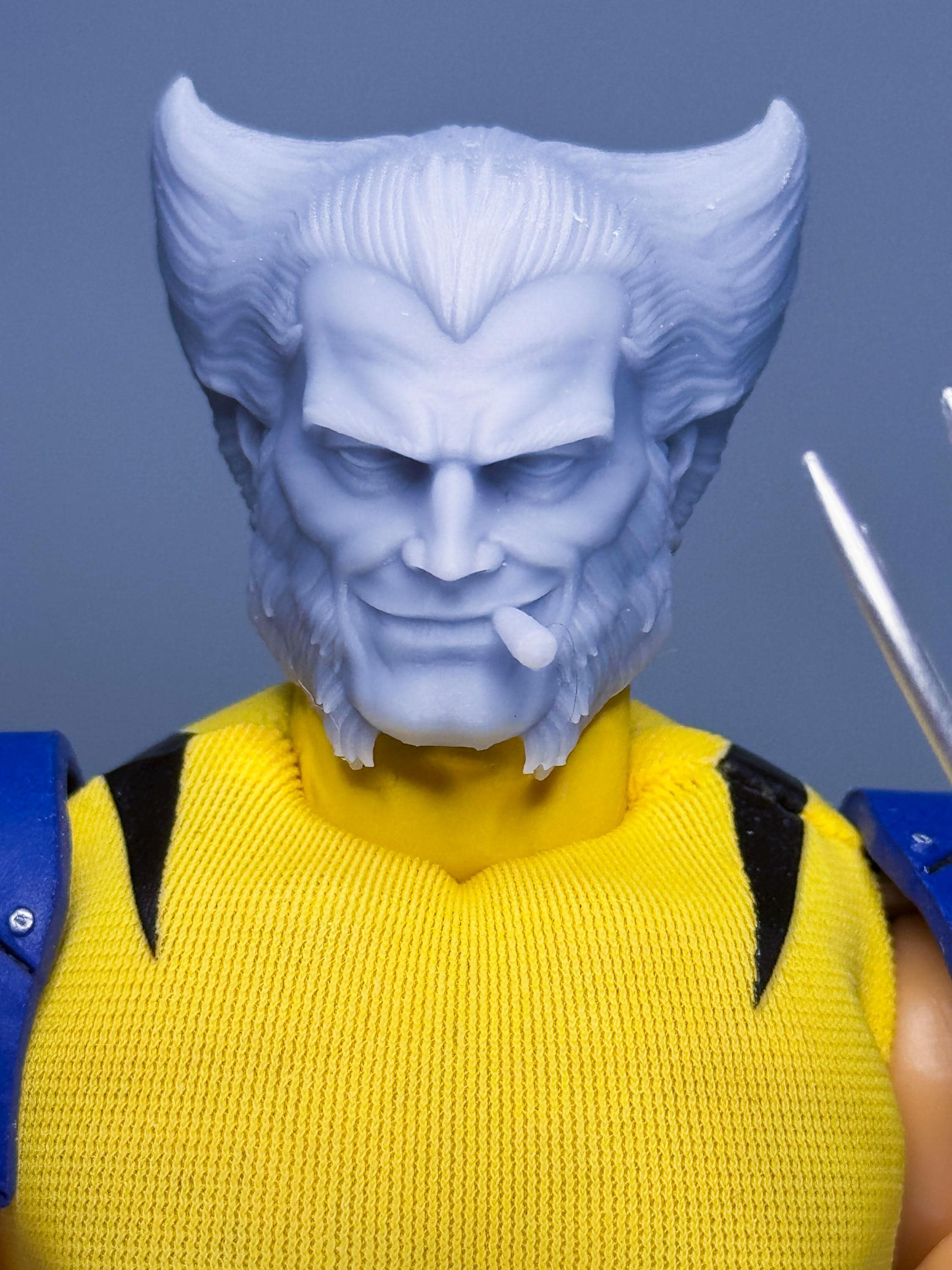 1/12 Scale Wolverine Head - Etsy