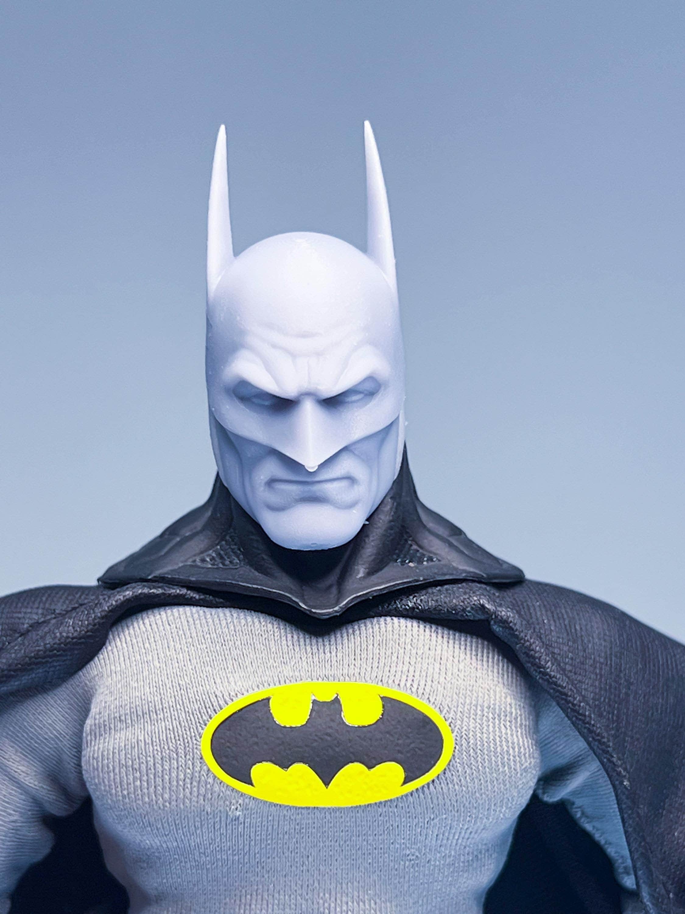 1/12 Bespoke Sculpted Head Bat Hero Alex Ross Style Mezco - Etsy