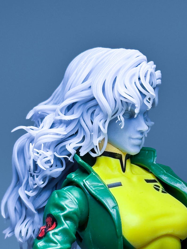 1/12 Bespoke Sculpted Head Power Absorbing Mutant Hero Rivals Style - Etsy