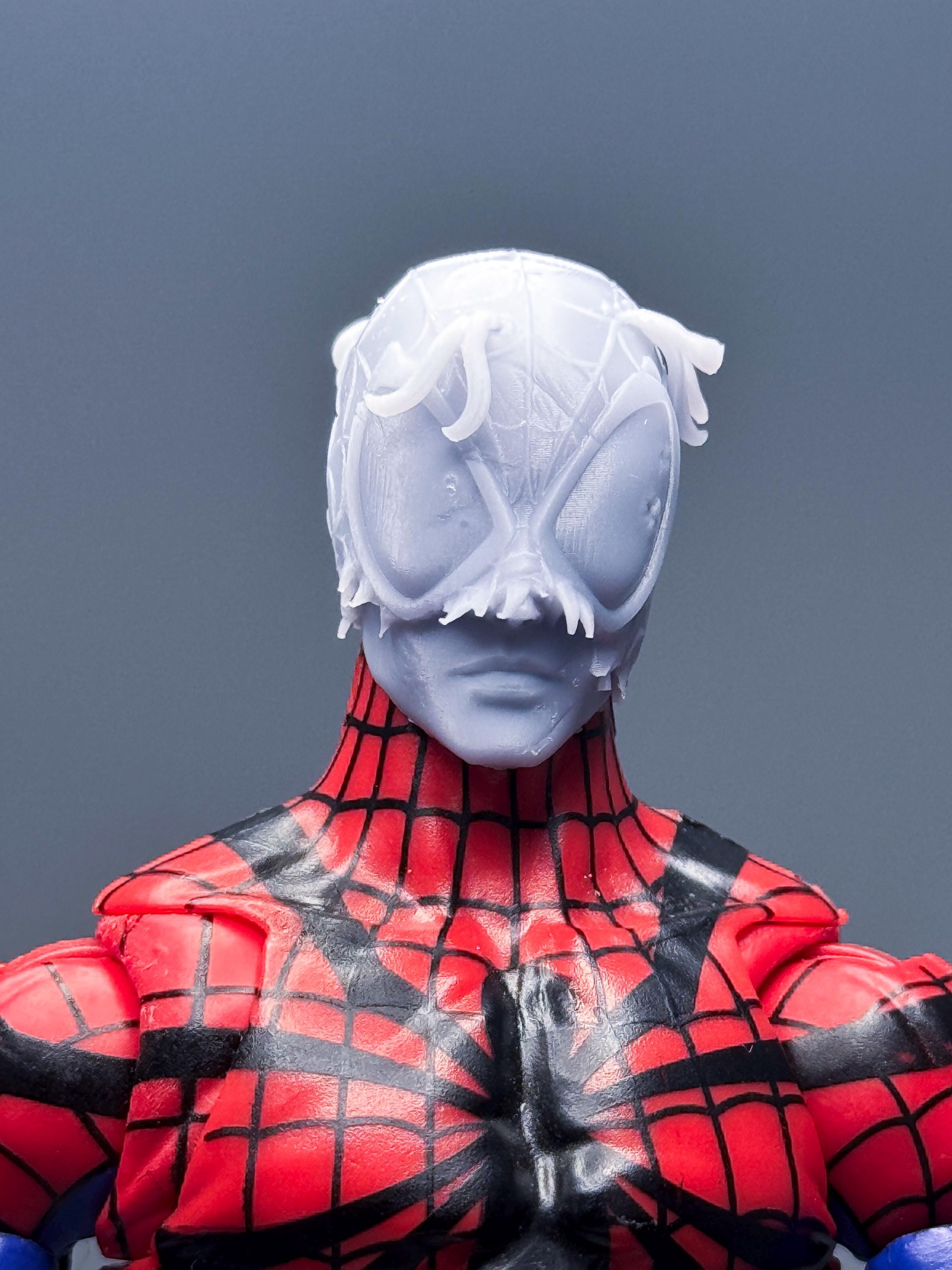 スパイダーマン フィギュア ヘッド NECA スパイダーマン ヘッドノッカー ボブルヘッド フィギュア 箱付き