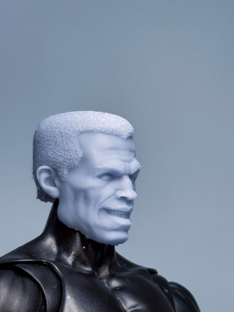 1/12 Scale Bespoke Sculpted Head – Blue Marvellous Hero - Etsy
