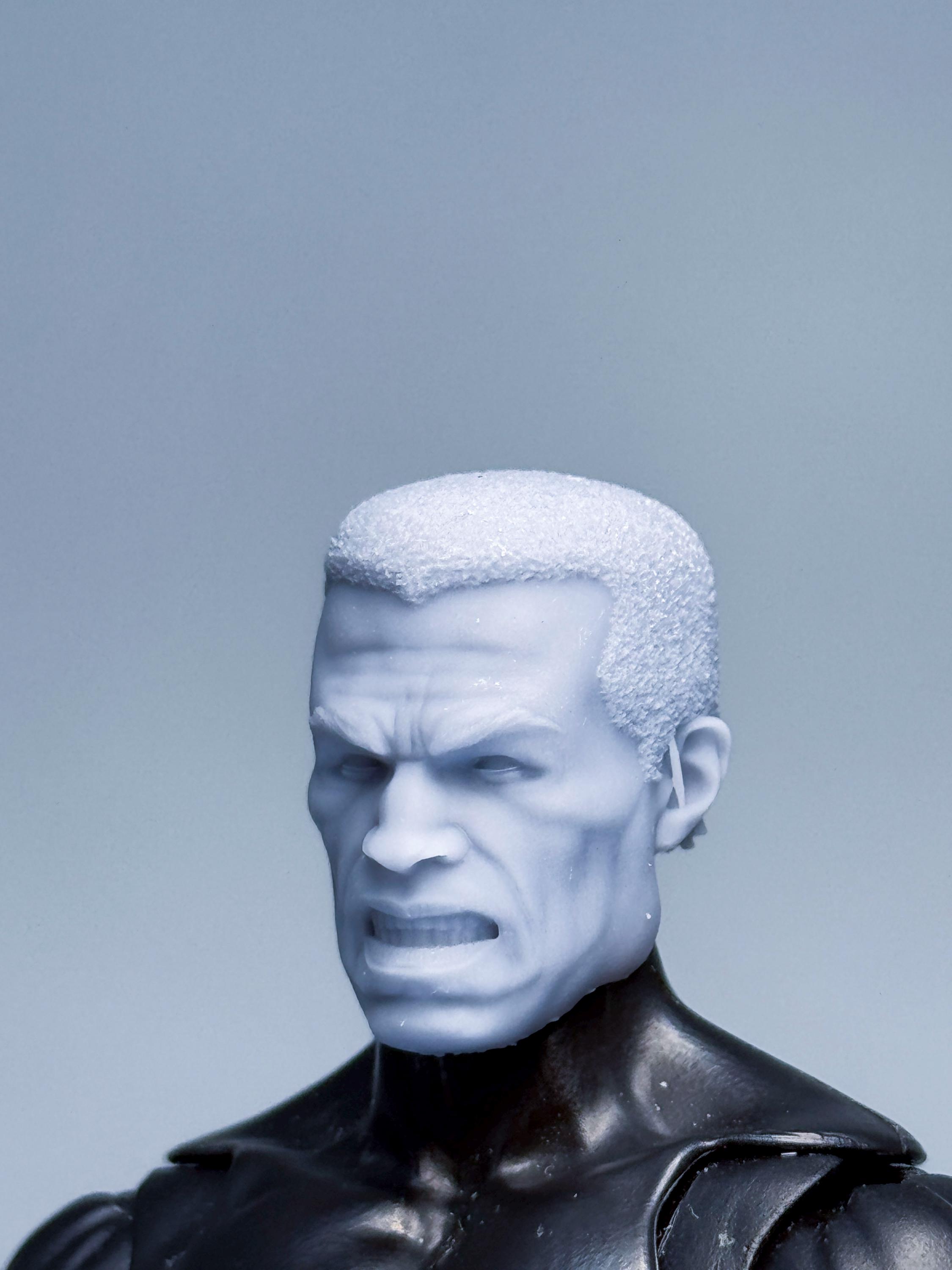 1/12 Scale Bespoke Sculpted Head – Blue Marvellous Hero - Etsy