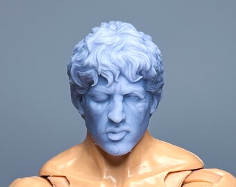 1/12 特注ヘッド シルベスター・スタローン ロッキー・バルボア - Etsy