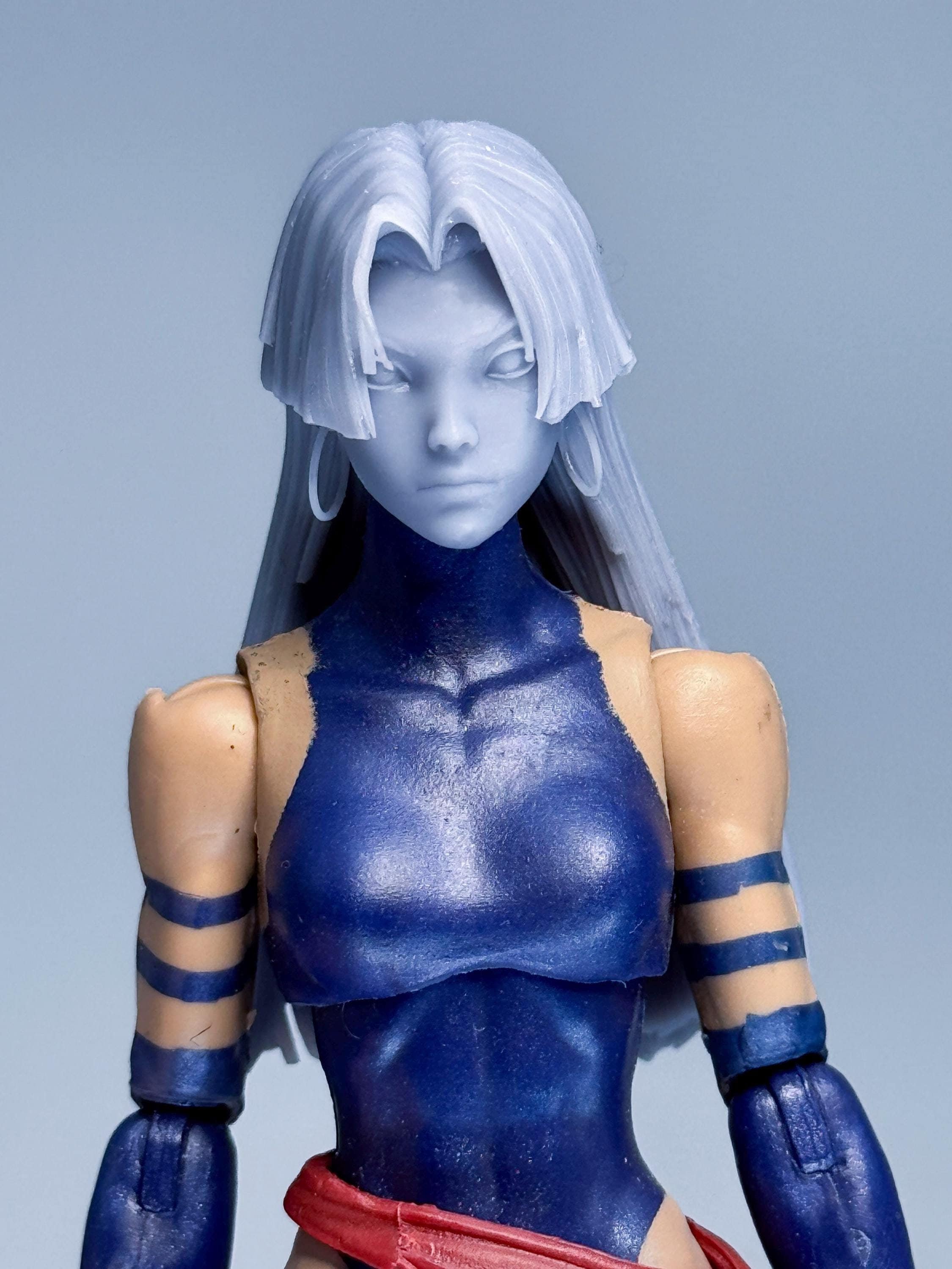 1/12 Scale Bespoke Sculpted Head – Telekinetic Mutant Hero Sculpt