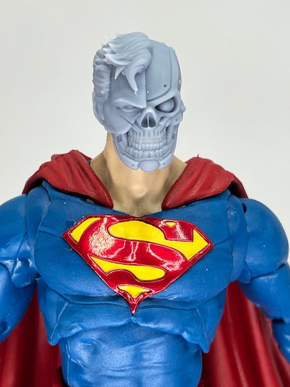 1/12 & 1/10 Scale Bespoke Sculpted Head – Cybernetic Hero Sculpt