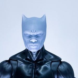 1/12 3D Bespoke Sculpted Head Hero Panther King Mouth Mask