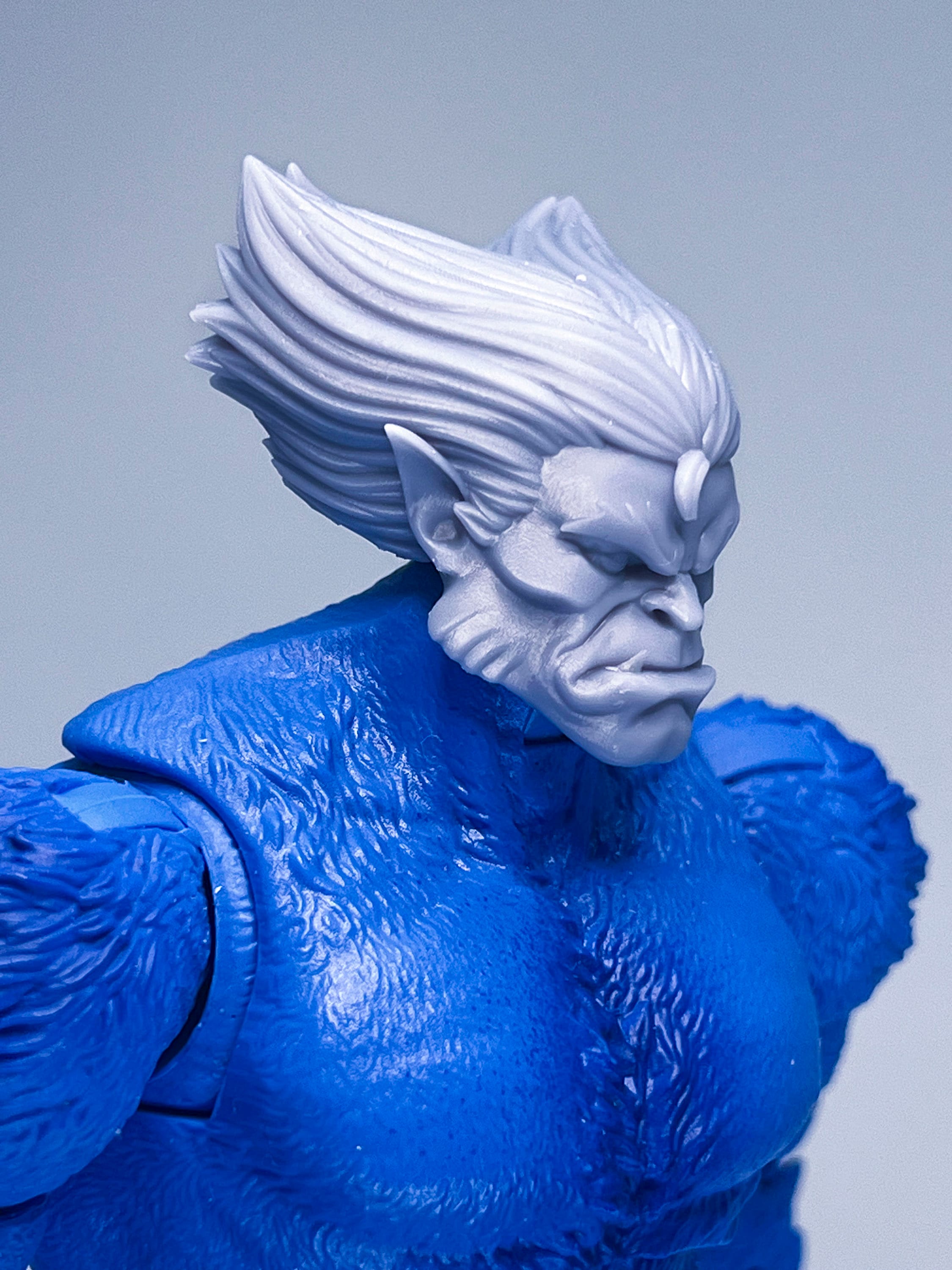 1/12 Scale Bespoke Sculpted Head – Furry Mutant Hero 1997 Style - Etsy