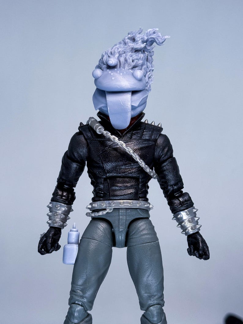 1/12 Bespoke Sculpted Head Beef Rider - Etsy