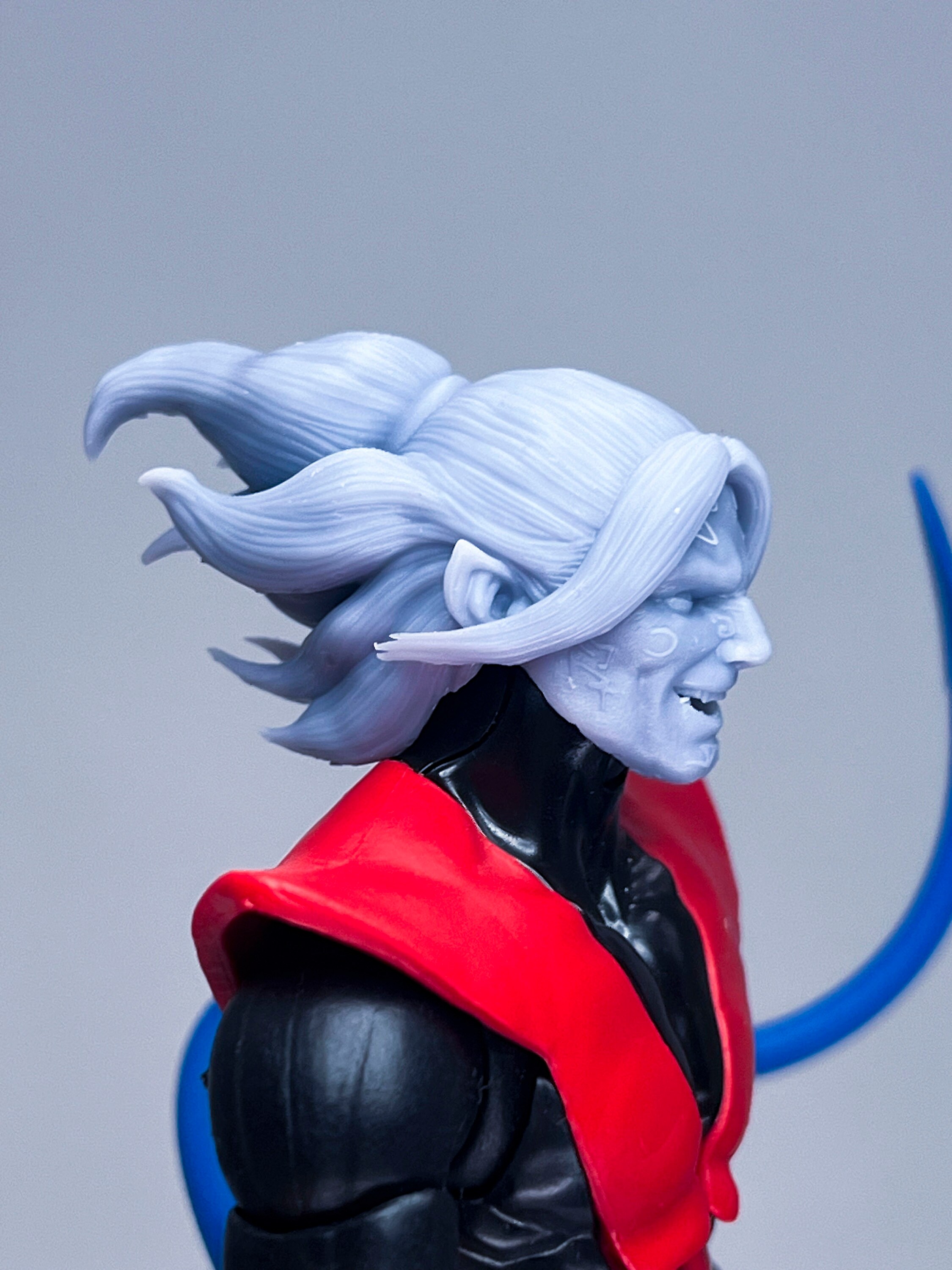 マーベルレジェンド スカー 1/12 Bespoke Sculpted Head Heroic Teleporting Mutant