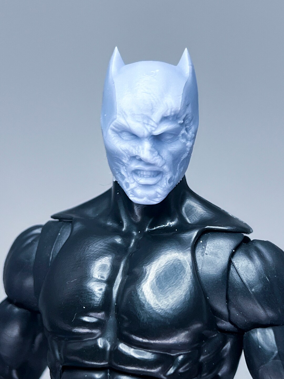1/12 3D Printed Head Sculpt Hero Panther King Battle Damaged - Etsy