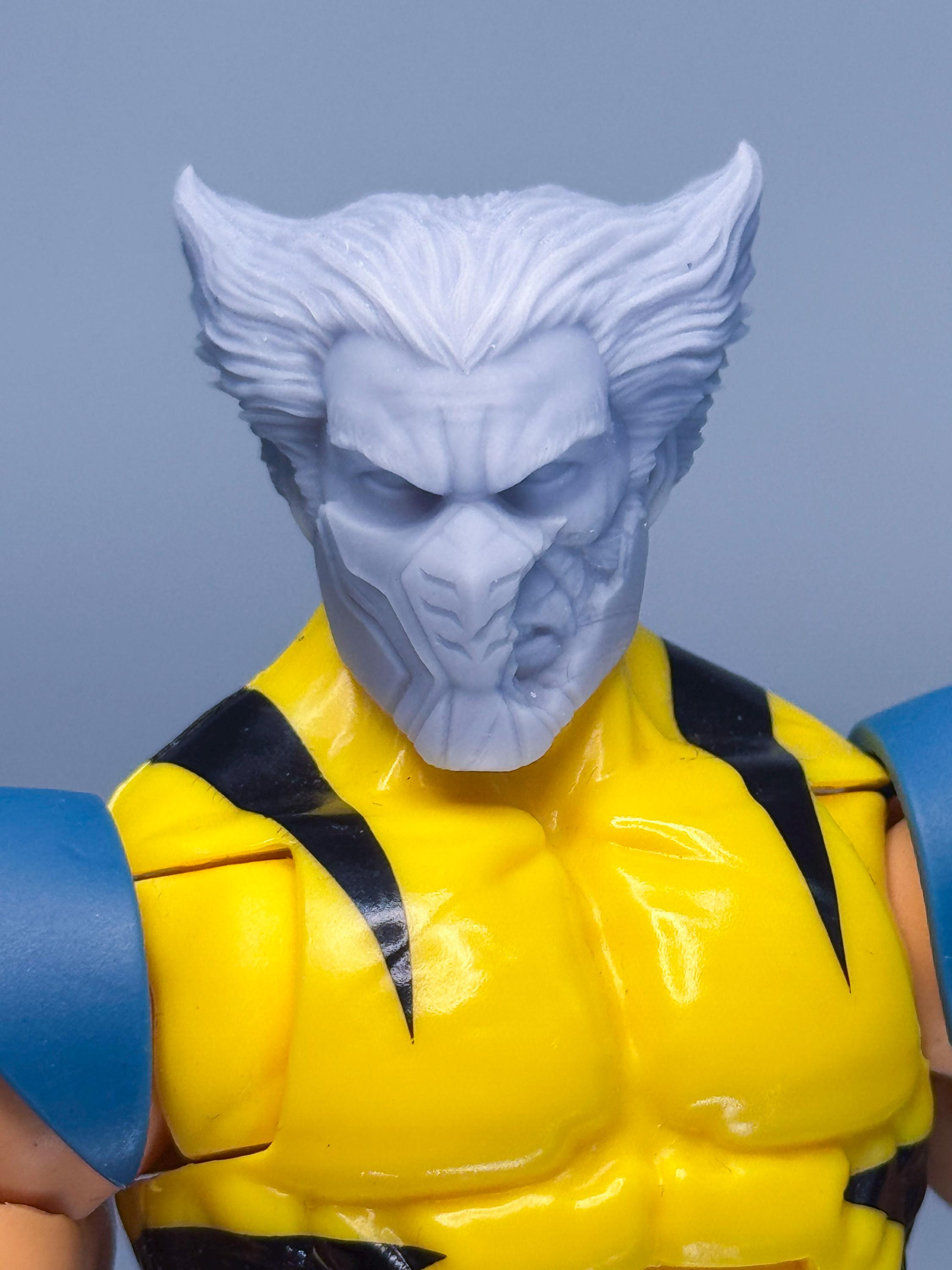 1/12 Bespoke Sculpted Head Mutant Canadian Hero Ultimate V2 - Etsy